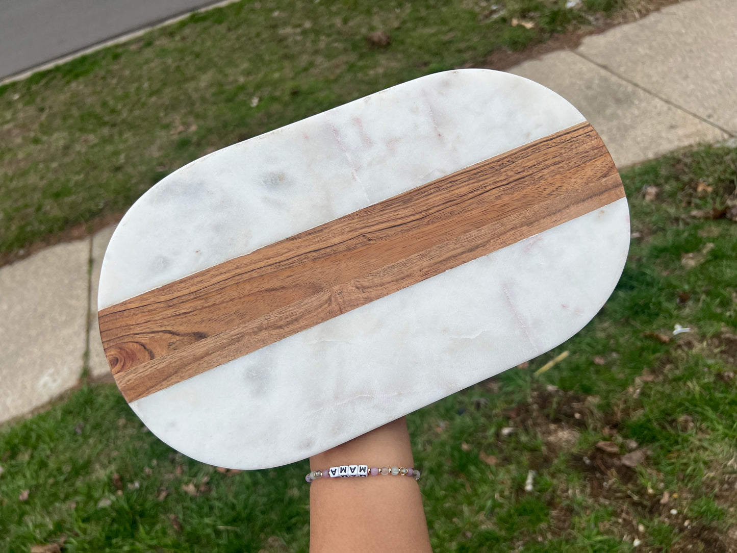 Marble x wood