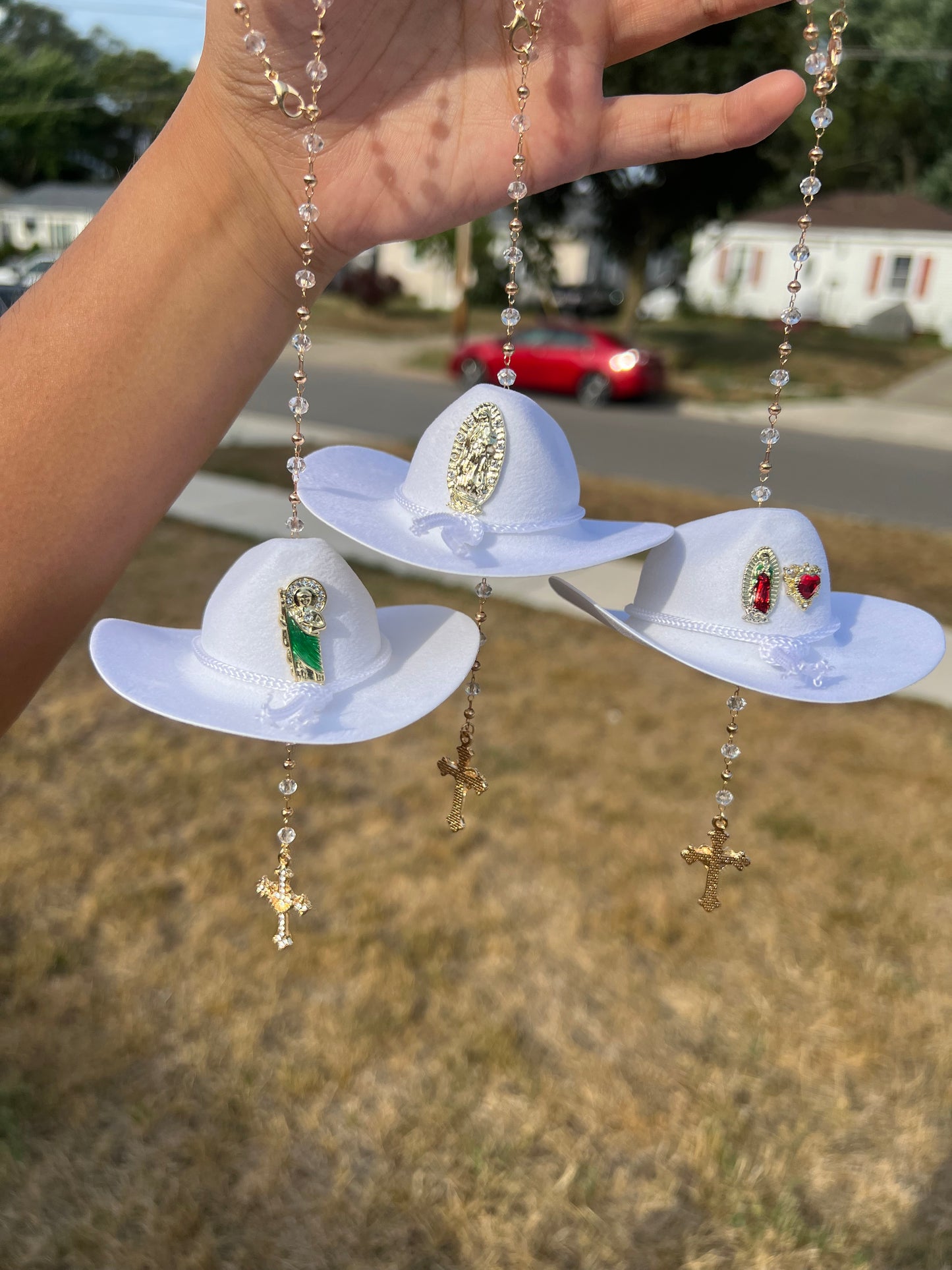 Tejanas Car Charms