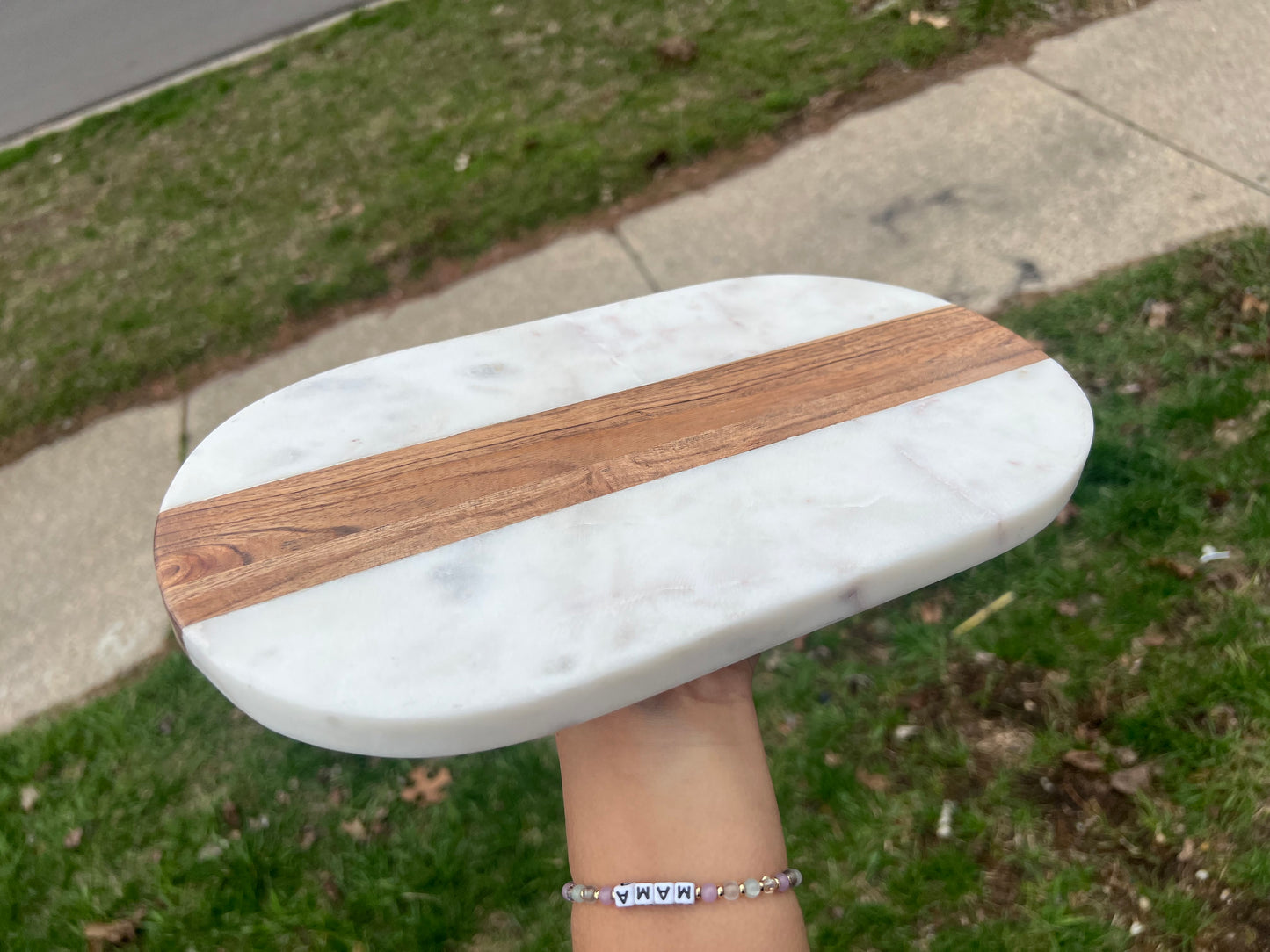 Marble x wood