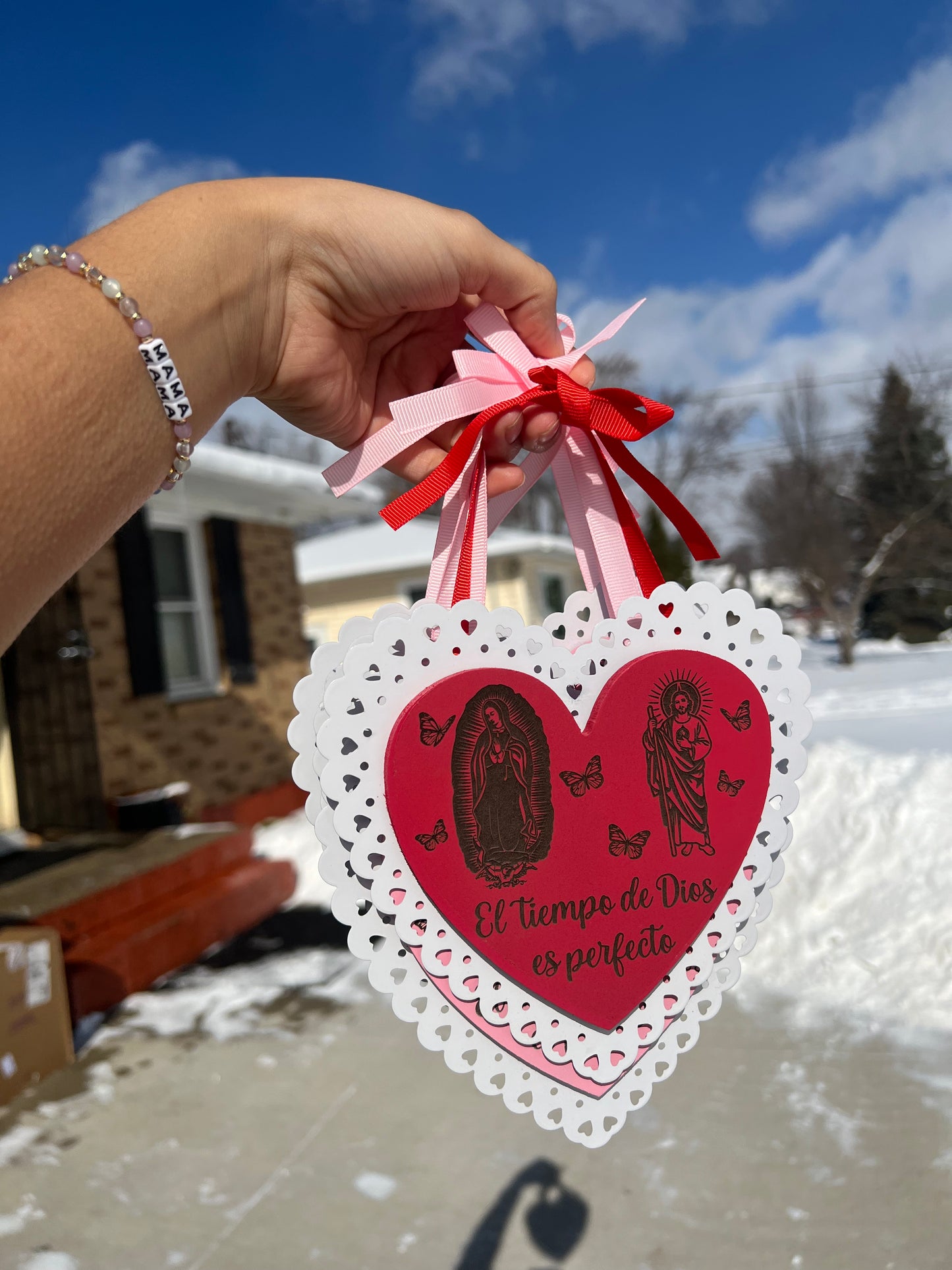 El tiempo de Dios… red heart