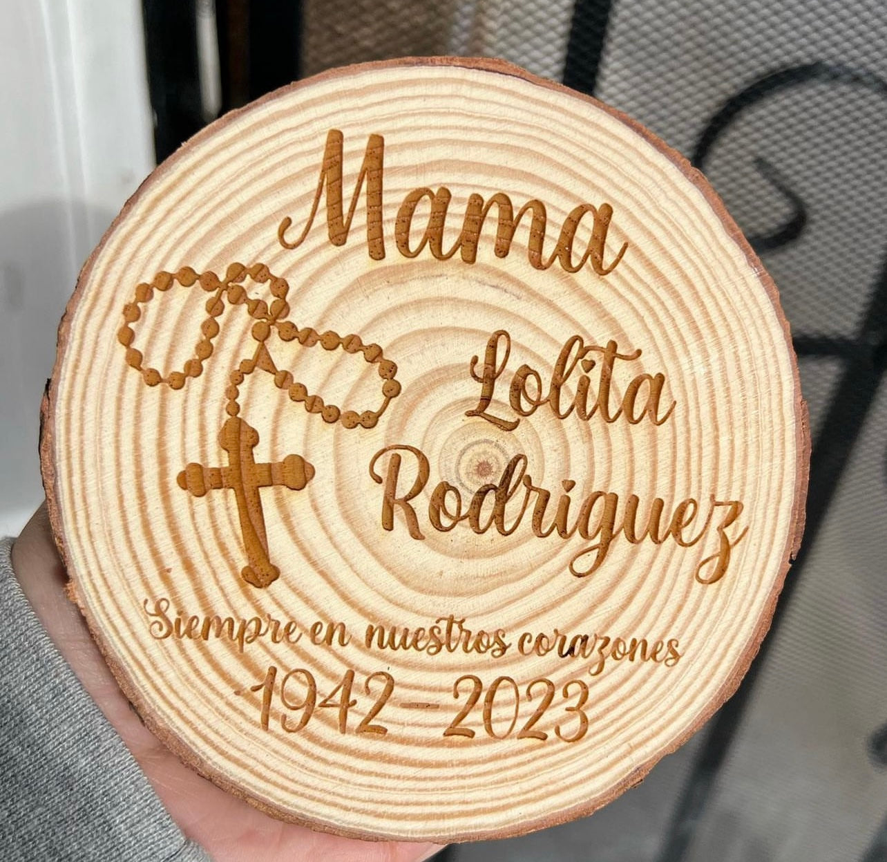 Wood Round