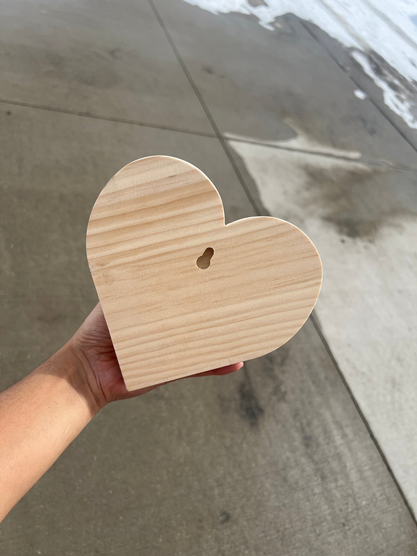 Engraved heart