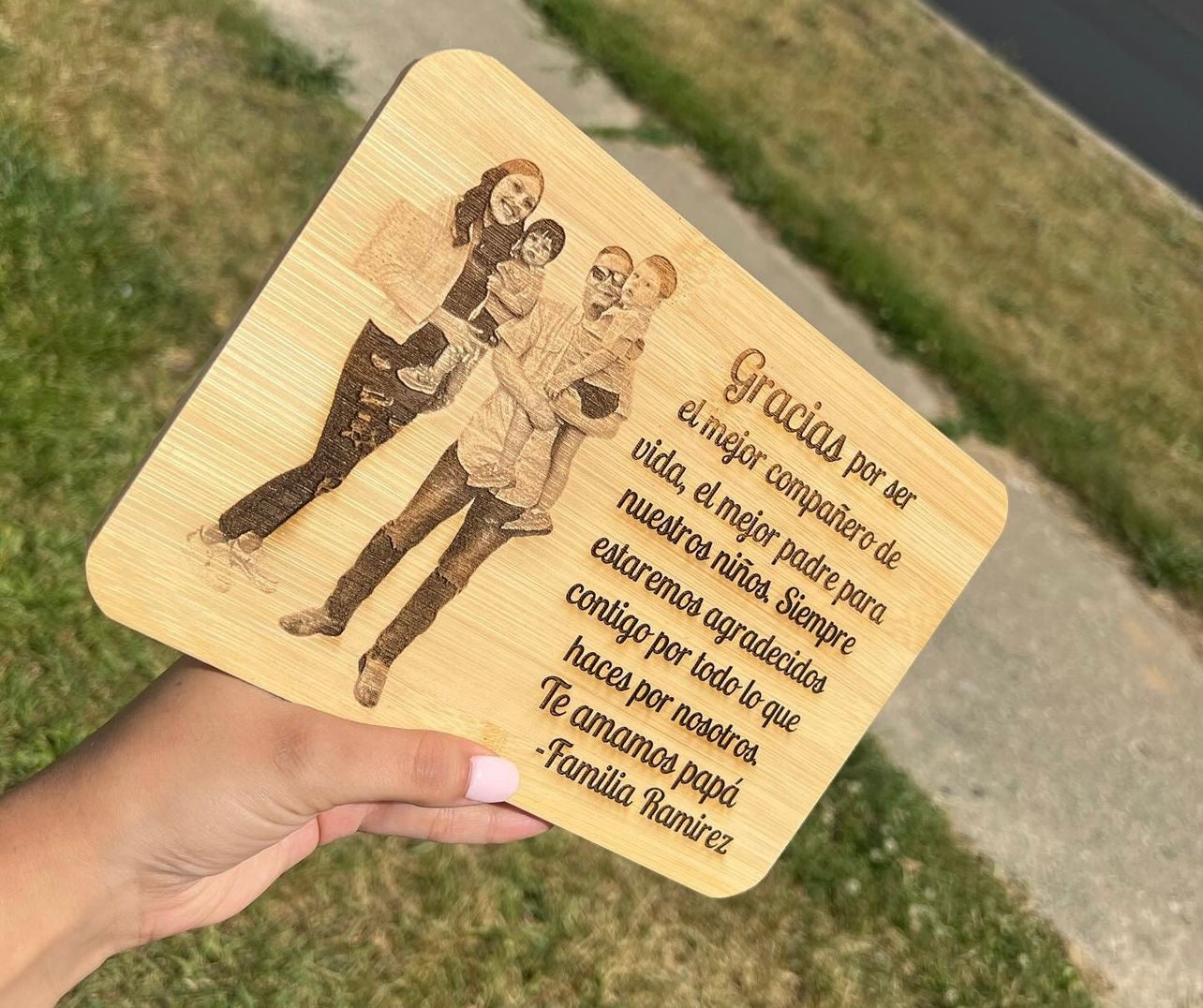 Board With Photo