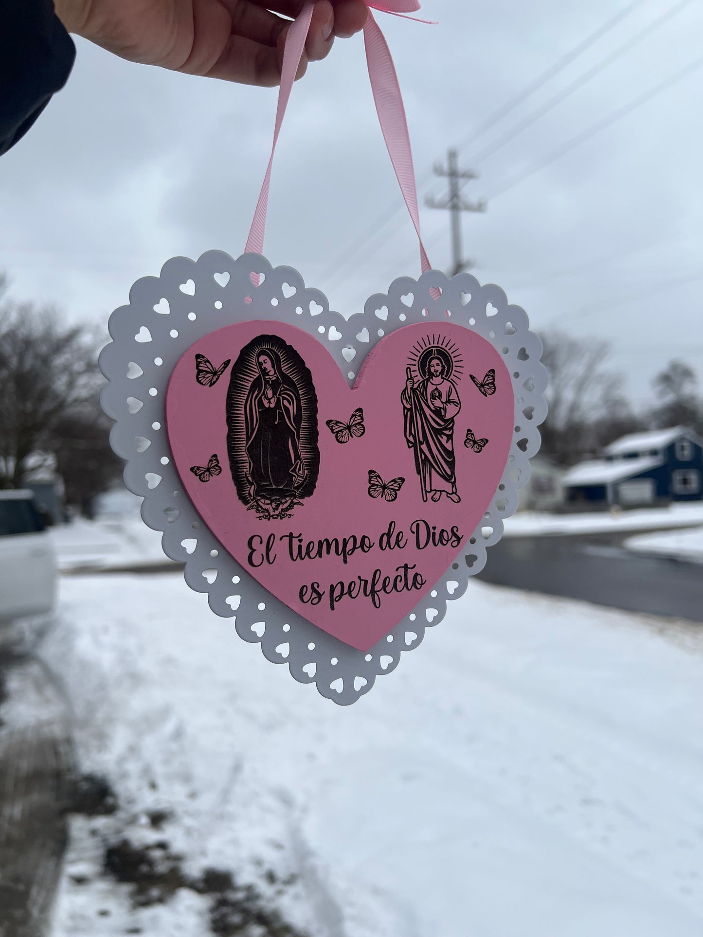 El tiempo de Dios… pink heart