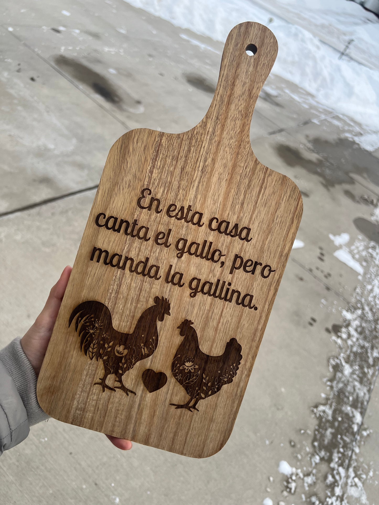 En esta casa..