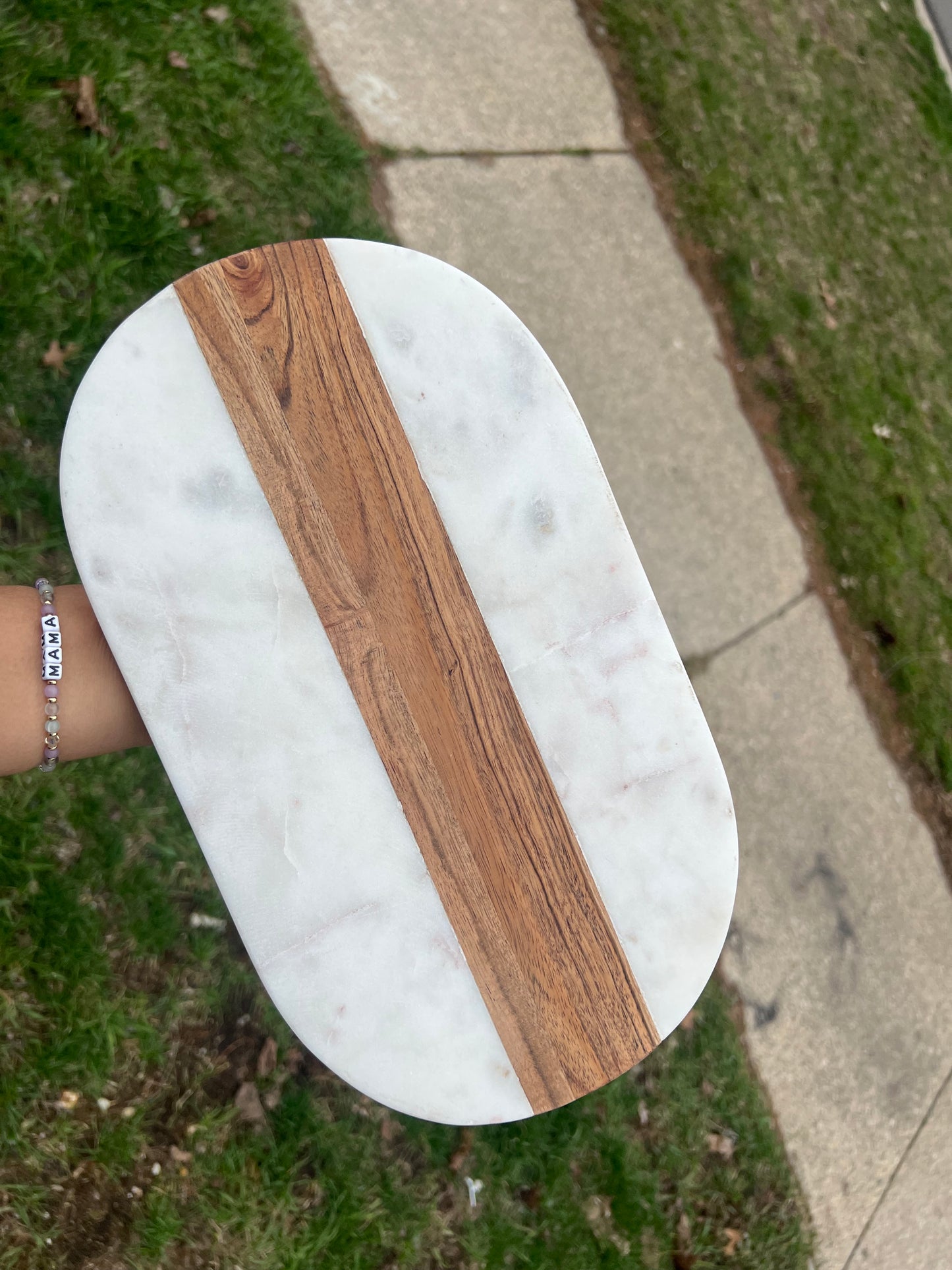 Marble x wood