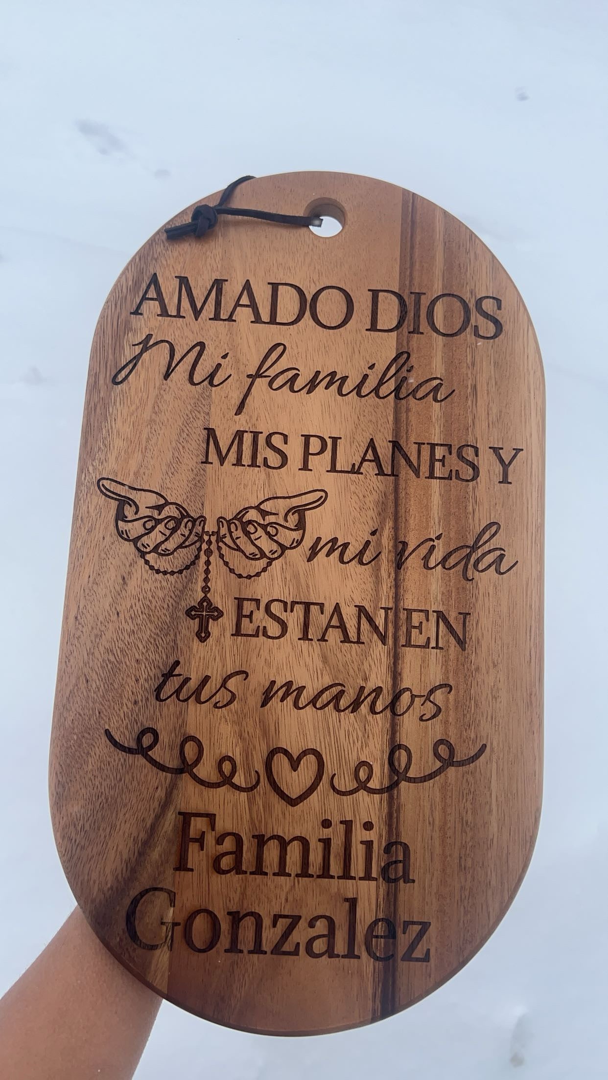 Amado Dios… en tus manos