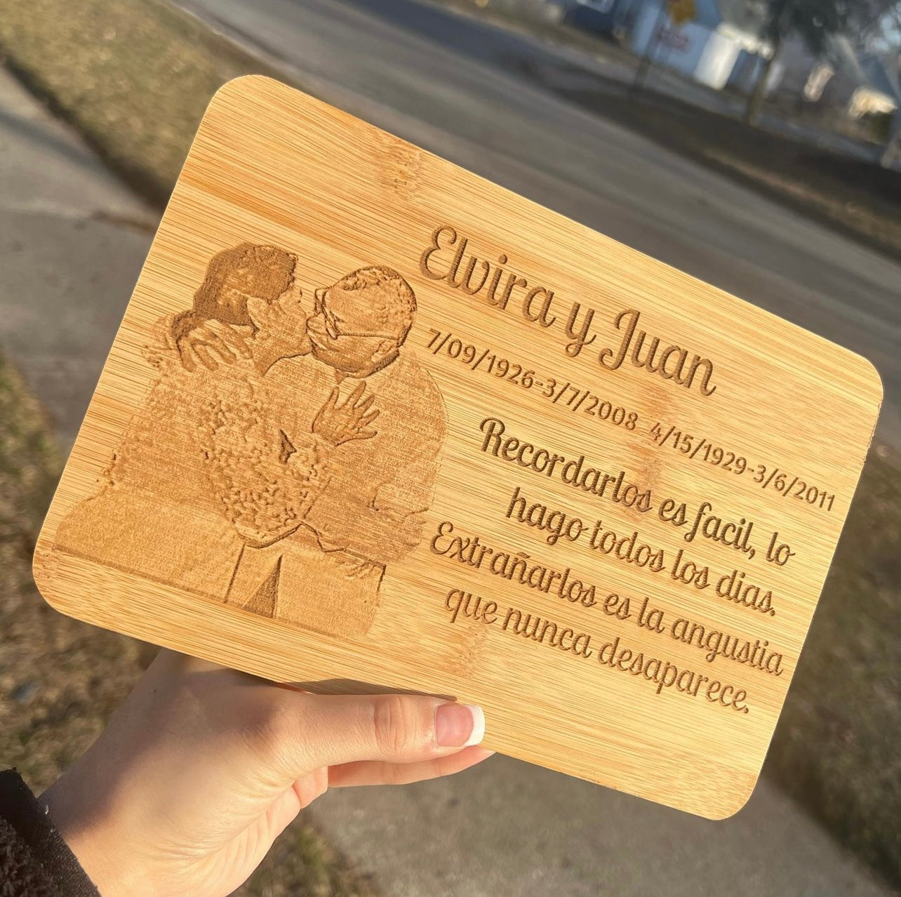 Board With Photo