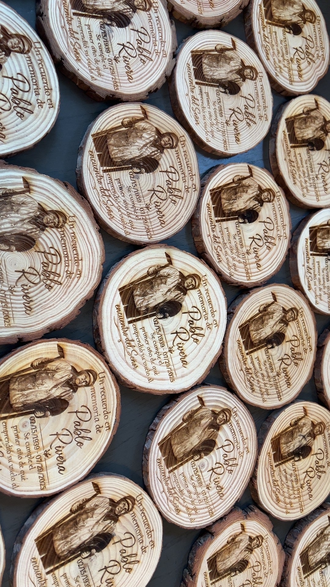 20 Memorial Wood Rounds