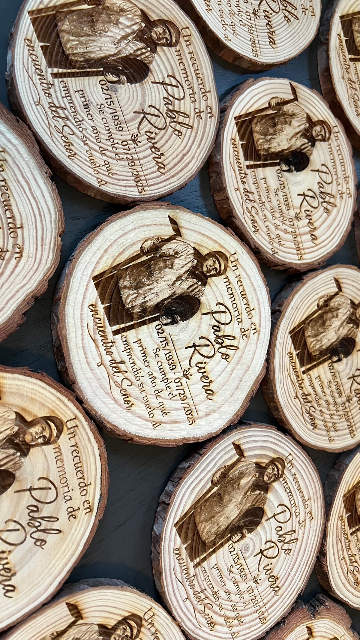20 Memorial Wood Rounds