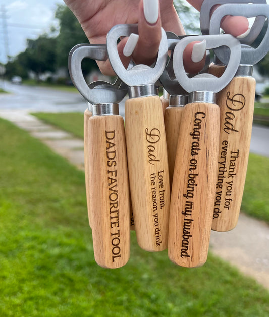 12 Custom Bottle Openers